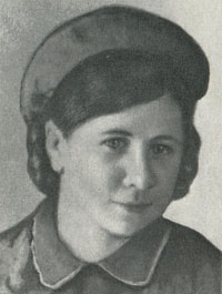 Татьяна Ланькова.
Командовала партизанским взводом