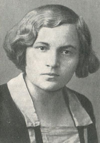 Елена Машанина.
Была бойцом Осьминского партизанского отряда